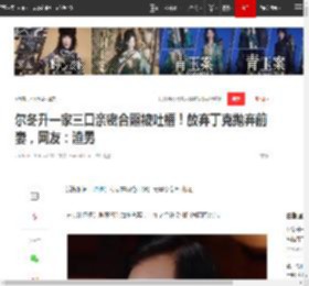 尔冬升一家三口亲密合照被吐槽！放弃丁克抛弃前妻，网友：渣男|于正_网易订阅