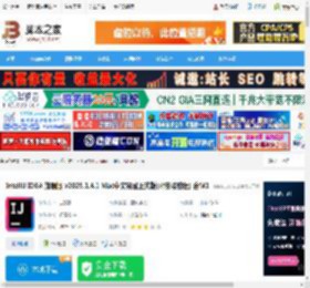 IntelliJ IDEA2025免费版下载 IntelliJ IDEA 旗舰版 v2025.1.4.1 Mac中文完整正式版(附安装教程) 含M1 下载-脚本之家